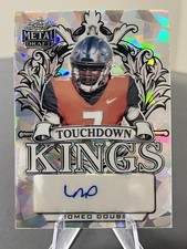 ROMEO DOUBS 2022 LEAF DRAFT METAL SILVER WAVE ROOKIE AUTO 7/25 PATRIOTS 