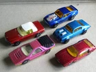 5 x Lesney Matchbox Superfast cars inc 6 Mercedes 75 Alfa 4 Pontiac - 20 - 10