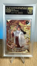 Hashirama Senju NR-CR-019 Naruto Kayou Card AI Grade Mana 10 Gem Mint
