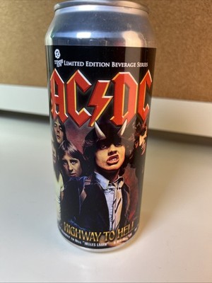 AC DC Highway To Hell Helles Lager Beer EMPTY CAN Knucklebonz #12 Decadent Ales