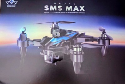 Professional Grade SMS Max 4K HD Camera  drone with dual 4K HD cameras.