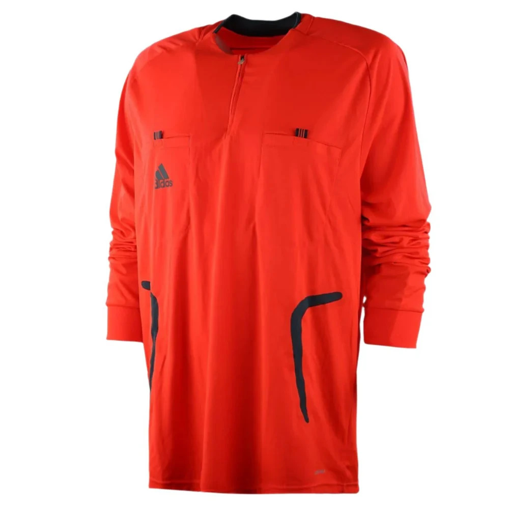 RARE/ 2008 Adidas Soccer Jersey REFREE JSY LS INFRARED/DARKONIX Men's XL NWT $60