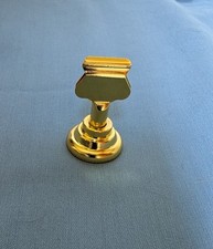 Urban Deco 15 Pieces Table Card Holder Place Card Holders 1.7 inches Gold Steel