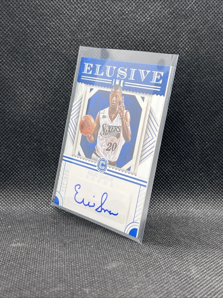 2017-18 帕尼基石难以捉摸墨水 #129/159 银色 Eric Snow 签名 — 第 3/4 张图片