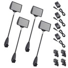 12W LED Trade Show Light 6500K Popup Booth Exhibit Back Drop Lighting 4 Pack — photo 1