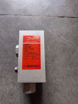 USED DANFOSS MBV 5000-1201 TEST VALVE FREE FAST SHIPPING