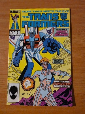 Transformers #9 Direct Market Edition ~ NEAR MINT NM ~ 1985 Marvel Comics