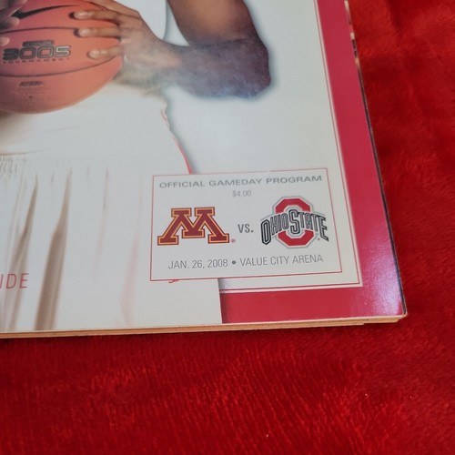 Jan 26 , 2008 OSU vs. MINN. Basketball Ofc GameDay Prog-Dallas Lauderdale/HILL - Picture 3 of 10