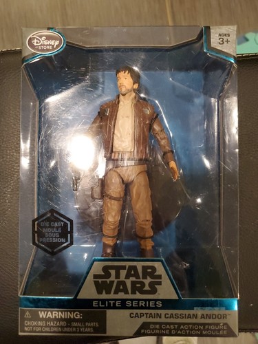 Disney Store Star Wars Elite Series Die-Cast CAPTAIN CASSIAN ANDOR BRAND NEW