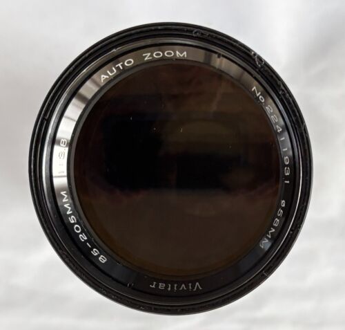 Vivitar 85-205mm 1:3.8 Auto Zoom 22411931 Lens Made in Japan w/lens cap