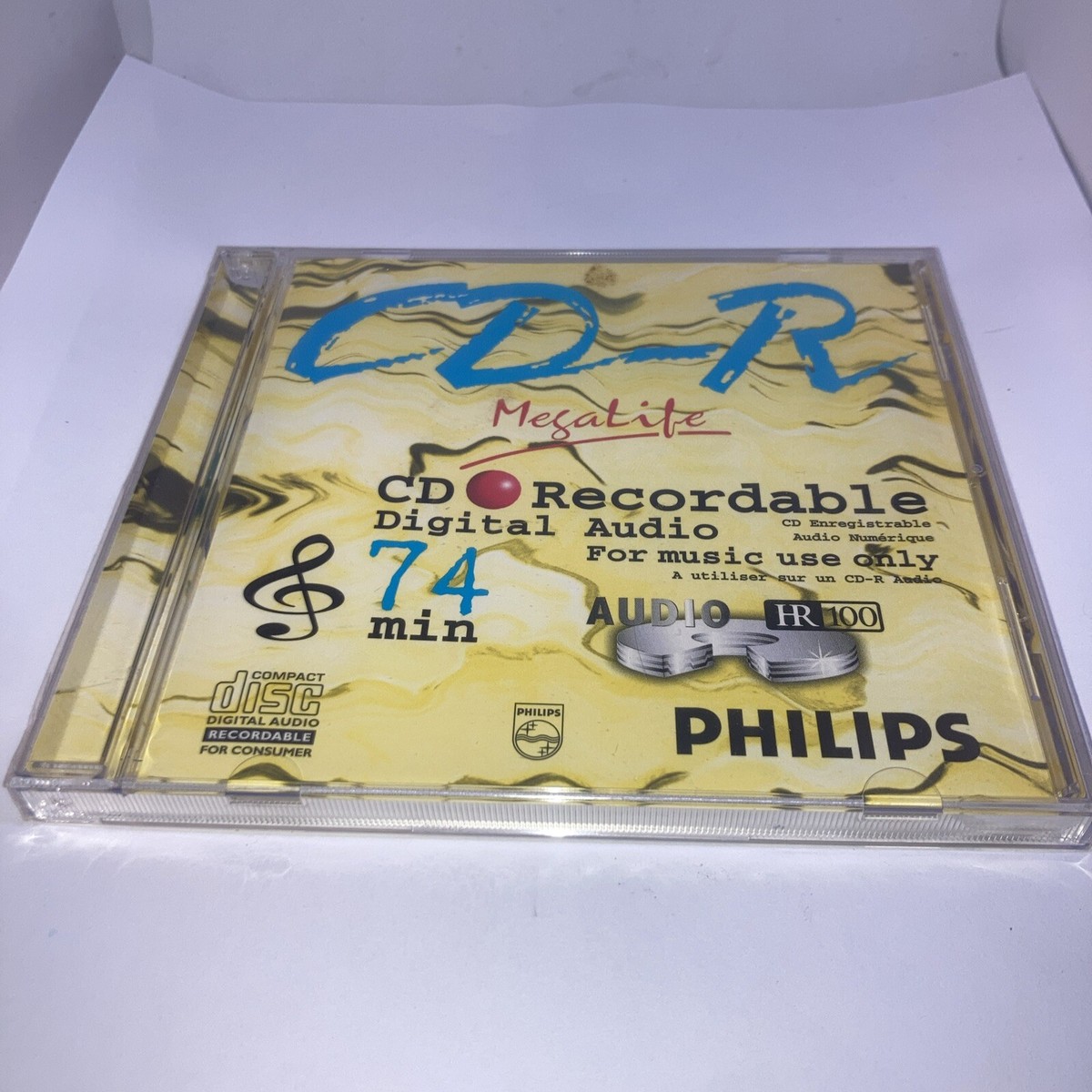 激レア Mood Ruff – Fluid CD-R Philips Megalife CDR 74 Minutes For Music Only Audio HR100 Sealed