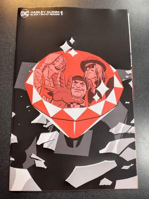 Harley Quinn Black White Redder #1 Cover E 1:50 Tom Reilly Variant DC Comic NM
