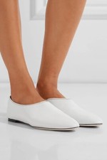 The Row Cara Leather Loafers