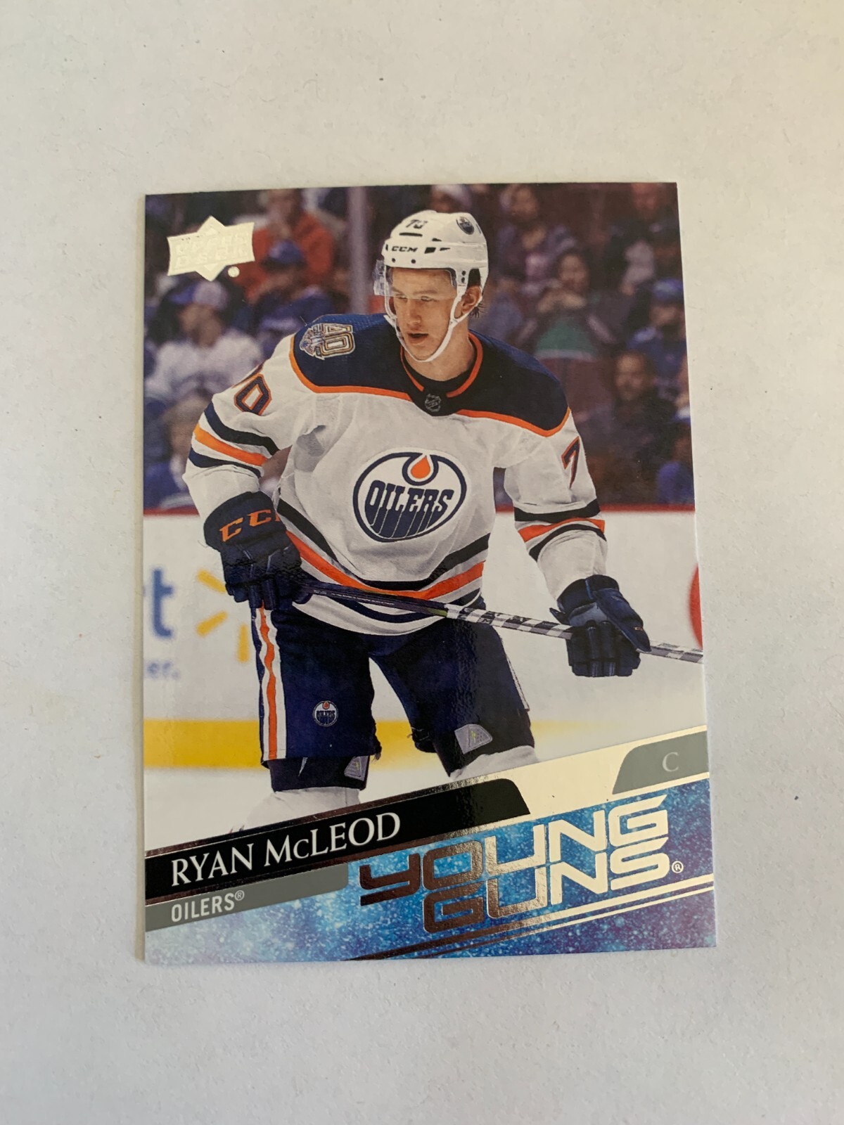 2020-21 Upper Deck #231 Ryan McLeod YG RC - Edmonton Oilers