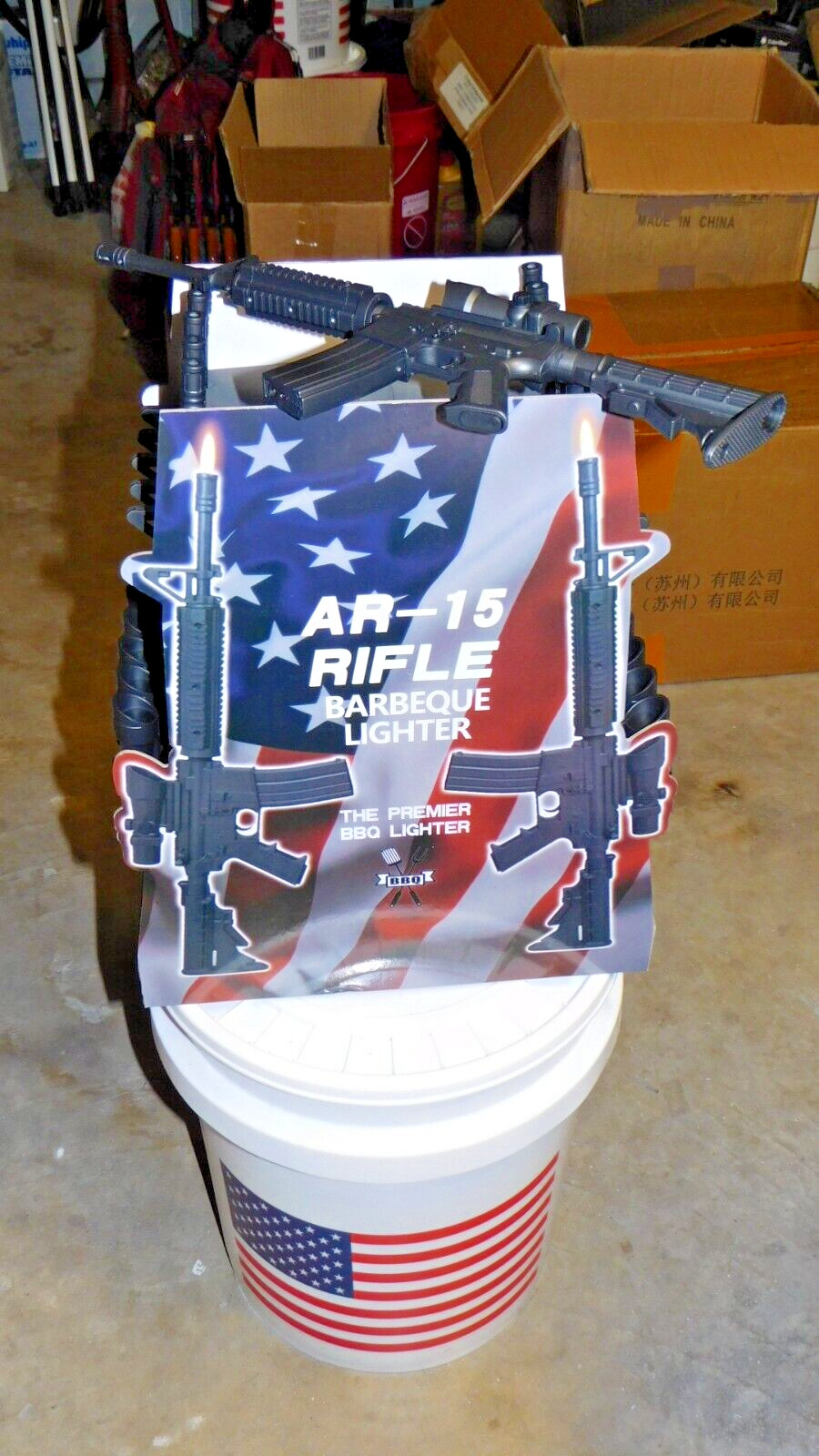 Refillable 15" Bbq Lighter Usa Stocked