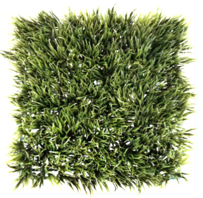 Spring Faux Grass Mat 12''x12'' Green Plastic Grass Patch Easter Decor