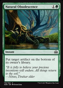 Natural Obsolescence - Foil x1 - Aether Revolt - NM-Mint, English - Aether Revol