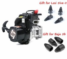 Motore 2 anelli pistoncini Walbro 1191 Carb NGK 45CC 4 bulloni per 1/5 BAJA LOSI 5ive-t