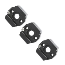 NICEYRIG 3PCS Cold Shoe Mount Adapter with 1/4"  Hole for Camera DSLR Flash Led