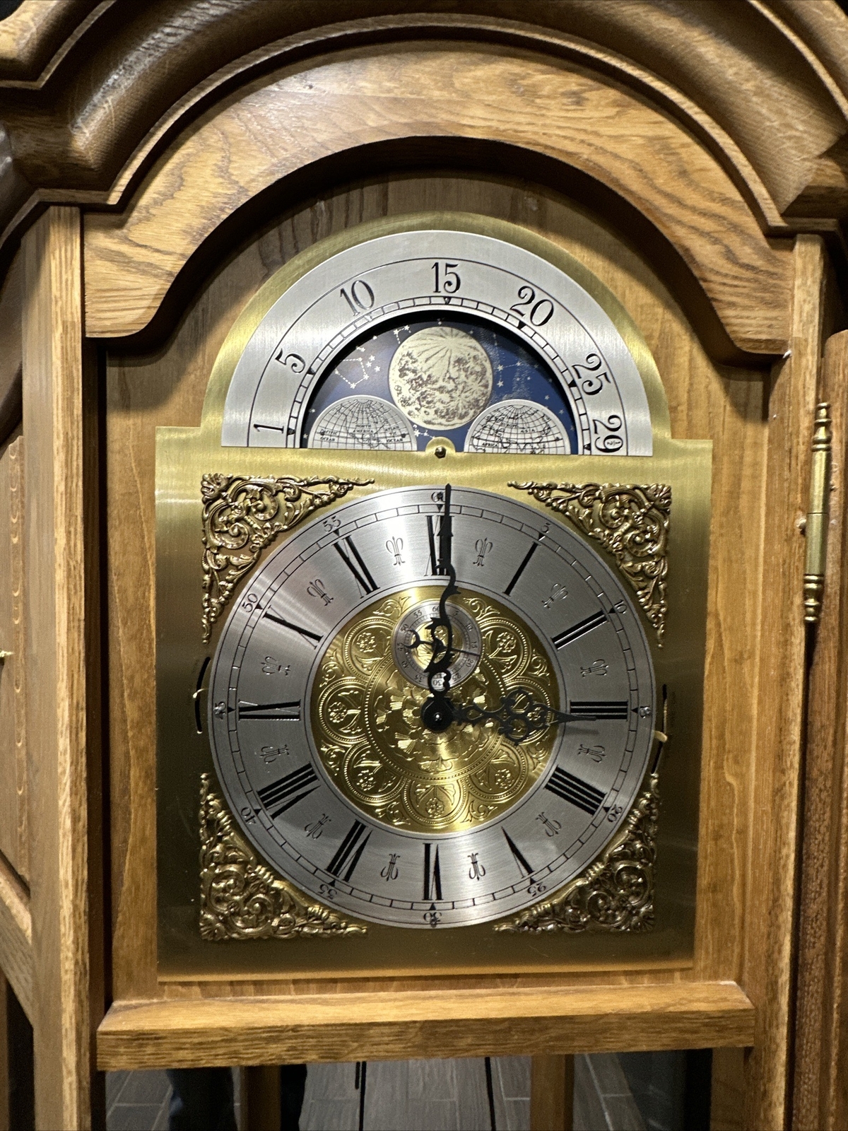 Original Kieninger Grandfather Clock No (0) Jewels Unadjusted Made In Germany eBay