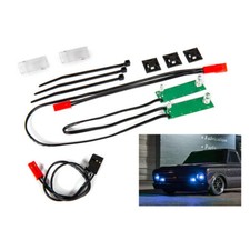 Traxxas LED Light Set Light Harness/Power Harness/Lenses/Ties - Blue TRA9496X