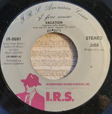 Go-Gos ''Vacation / Cool Jerk'' VG+
