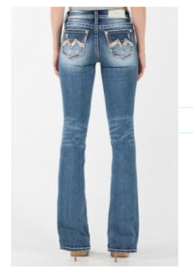 Miss Me Jeans Mid-Rise Boot, M3897B, Miss Me Boot Cut Jeans