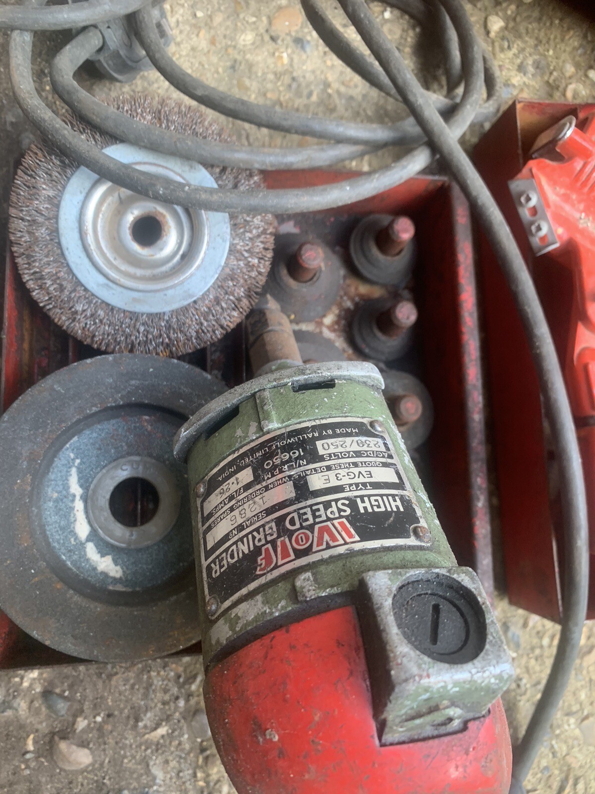 Wolf Valve Seat Grinder Working With Tools And valve refacer eBay