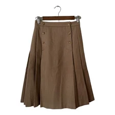 Vintage DaDi Wool Pleated Skirt, size Small