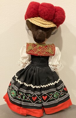 Vintage 1950s Molls Trachten-Puppen Celluloid Doll 11