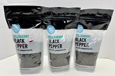 3 Happy Belly Tellicherry Black Pepper - Whole Peppercorn - 1 Lb Bags - Ex: 5/27