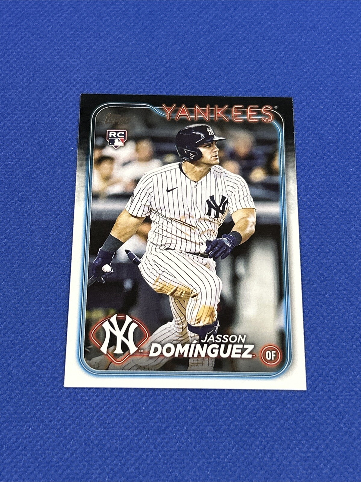 Jasson Dominguez Rookie 2024 Topps Series One Card Rc #60