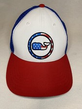 Vineyard Vines American Flag Stars And Stripes 4th Of July Summer Cap