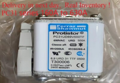 Fusible Ferraz Shawmut 350A 690V - Référence PC31UD69V350TF - 1 Pièce Neuve