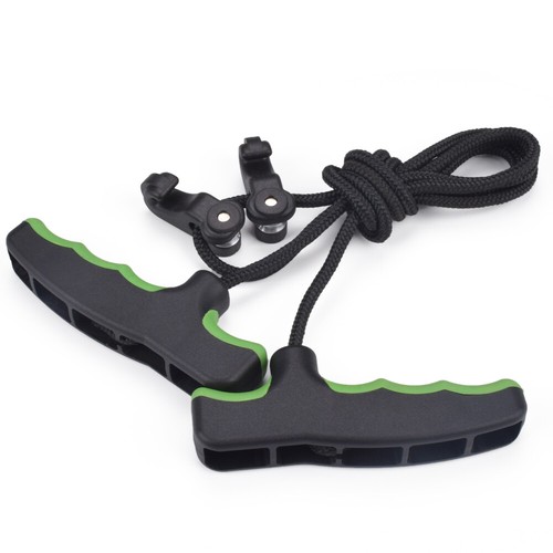 Crossbow Rope Cocking Device Double Handle Large Design Archery Hunting Assist - Picture 4 of 9