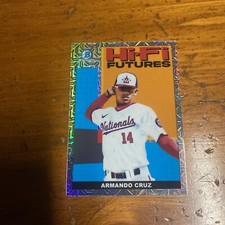 2022 Bowman Hi-Fi Futures Mojo Refractor Armando Cruz #HIFI-24 Nationals