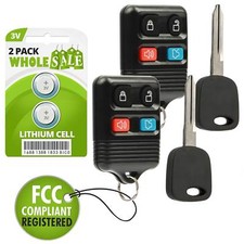 2 Replacement For 1998 1999 2000 2001 2002 Ford Expedition Key Fob Remote