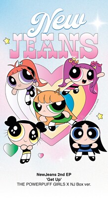 NewJeans 2nd EP Album Get Up The POWERPUFF GIRLS X NJ Box B Ver