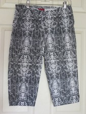 NWT Vintage Blue Women's Juniors Capris Pants Sz 7 Old Stock Vintage Boho