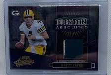 BRETT FAVRE 2004 ABSOLUTE DONRUSS PLAYOFF CANTON ABSOLUTES PATCH #CA-2