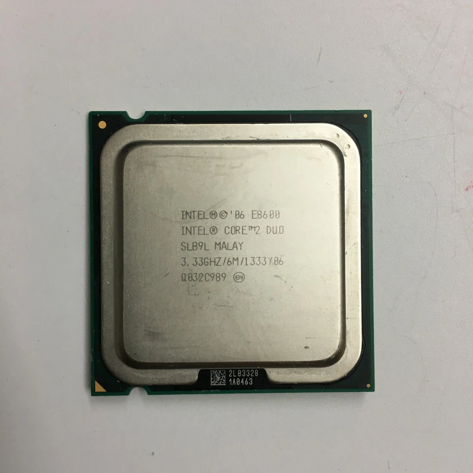 Intel Core 2 Duo E8600 3.33 GHz 6MB 1333MHz Dual-Core 775 Socket T PC Processor - Image 2 of 3