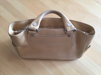 Celine Boogie Bag, beige, gebraucht, TOP