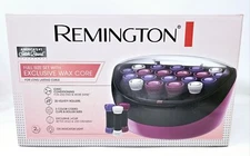 Remington Hair Setter Rollers Velvety Hot Curlers Ionic Long Lasting 20 Rolls 