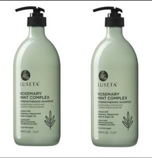LUSETA JUMBO SET Rosemary Mint Strengthening Shampoo-Scap Health - 2 x 33.8 Oz 