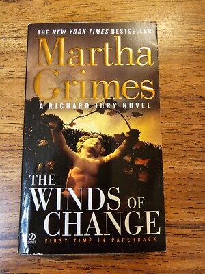 The Winds of Change: A Richard Jury Novel Martha Grimes First Paperback Edition