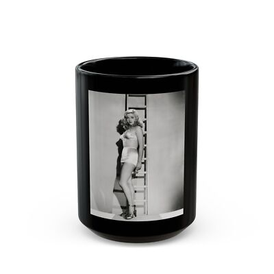 Diana Dors #171 (Vintage Female Icon) Black Coffee Mug