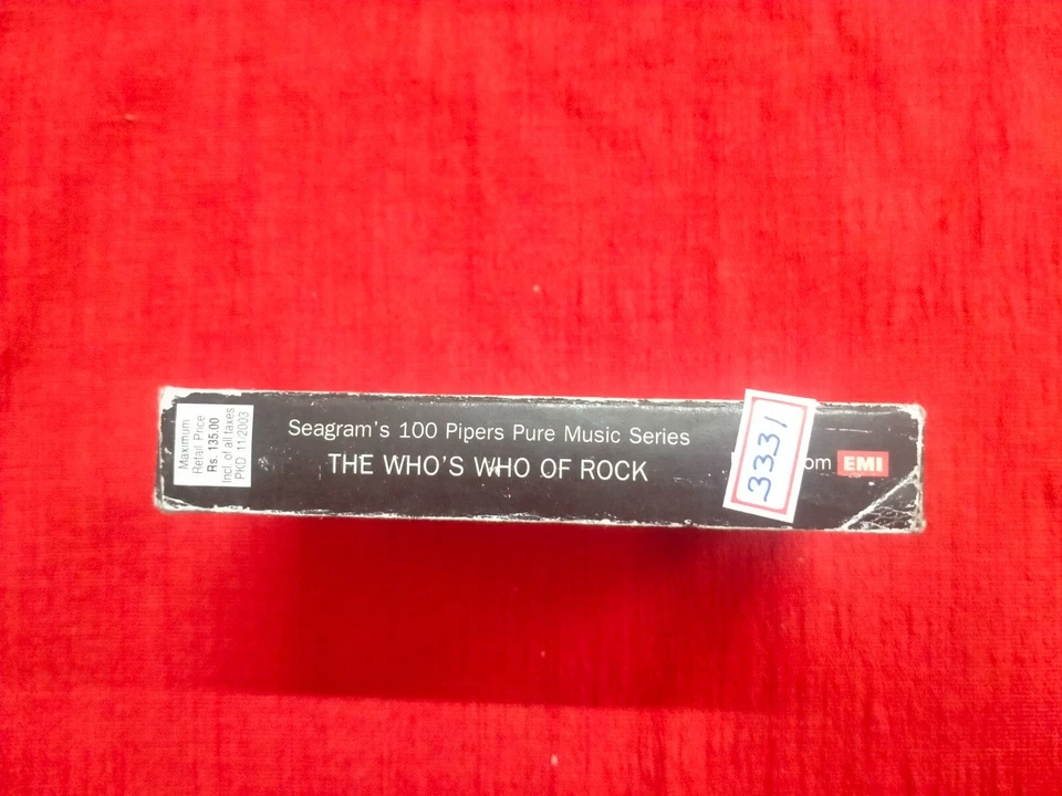 Queen Rush Inxs Santana Scorpions Whos Who Rock Cassette tape INDIA Sealed  2003 - Image 2 of 4