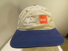 New DJS Decorating Devoe Paint Tan & Blue Hat Cap