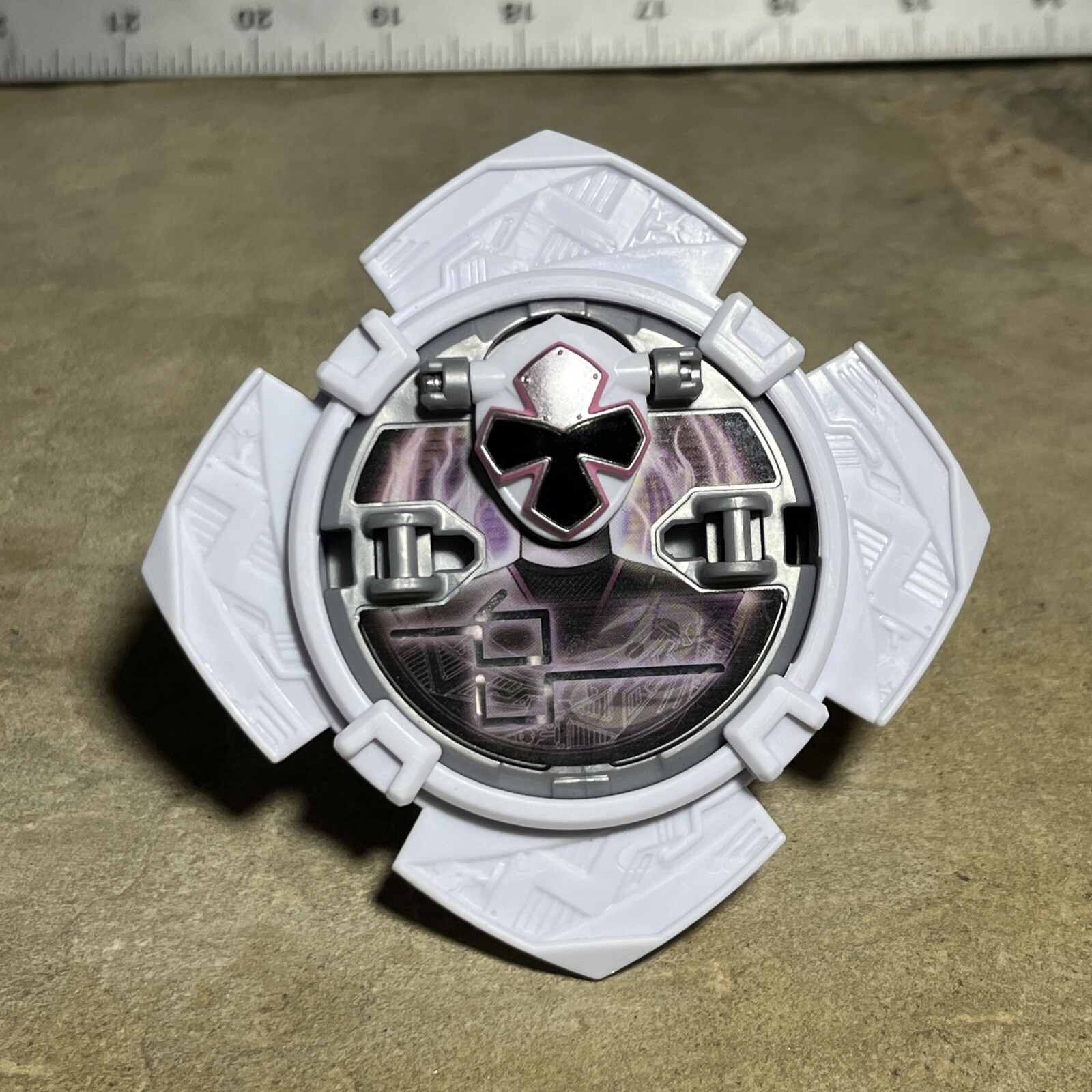 Power Rangers Ninja Steel Ninninger DX Shiro Shuriken White Morpher Star BANDAI