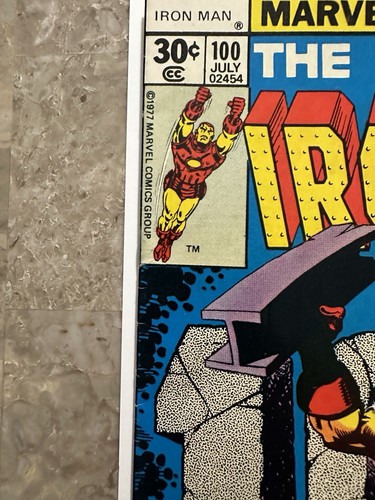 Iron Man #100 FN/VF 7.0 (1977 Marvel Comics) - Picture 10 of 23